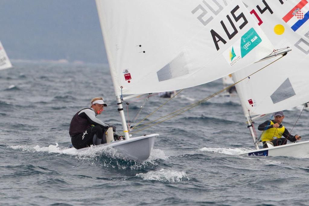 2013 ISAF Sailing World Cup Hyeres - Laser, Tom Burton © Thom Touw http://www.thomtouw.com